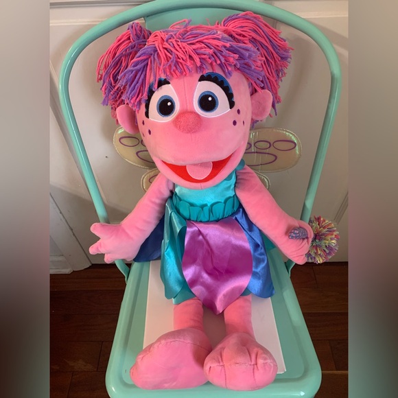 JUMBO 24” ABBY CADABBY Plush Sesame Street Place - Picture 1 of 7